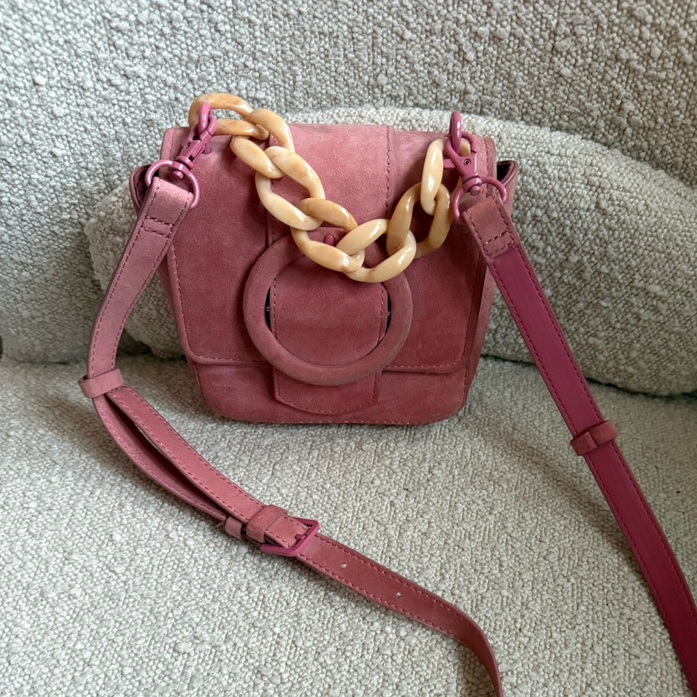 Zara Stylish Pink Chain Strap Women's Bag